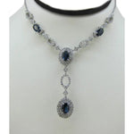 Load image into Gallery viewer, Blue Fusion Sapphire Necklace