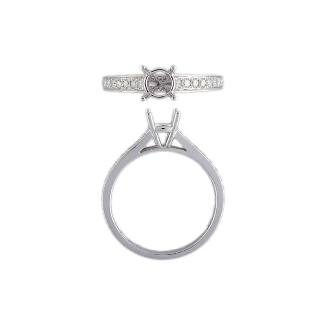 18 carats ring setting (B14207)