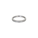 Load image into Gallery viewer, Pave setting Wedding Band -B14691