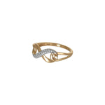 Load image into Gallery viewer, Yellow Infinity Ring