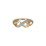 Load image into Gallery viewer, Yellow Infinity Ring