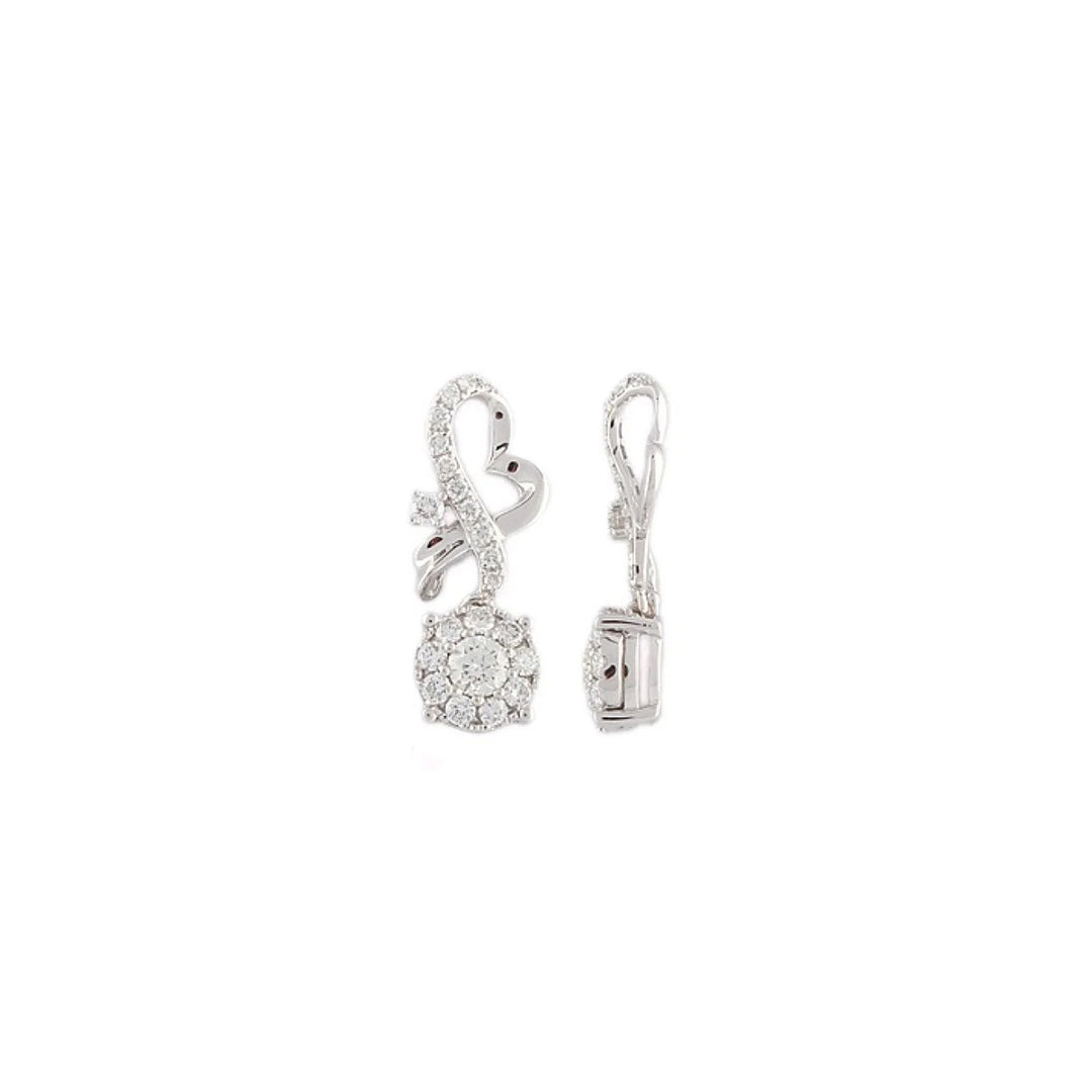 Angel's Heart diamond pendant