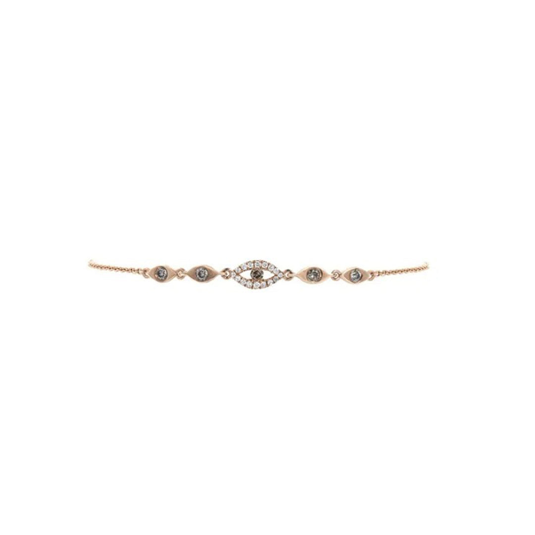 Evil-Eye Diamond Bracelet