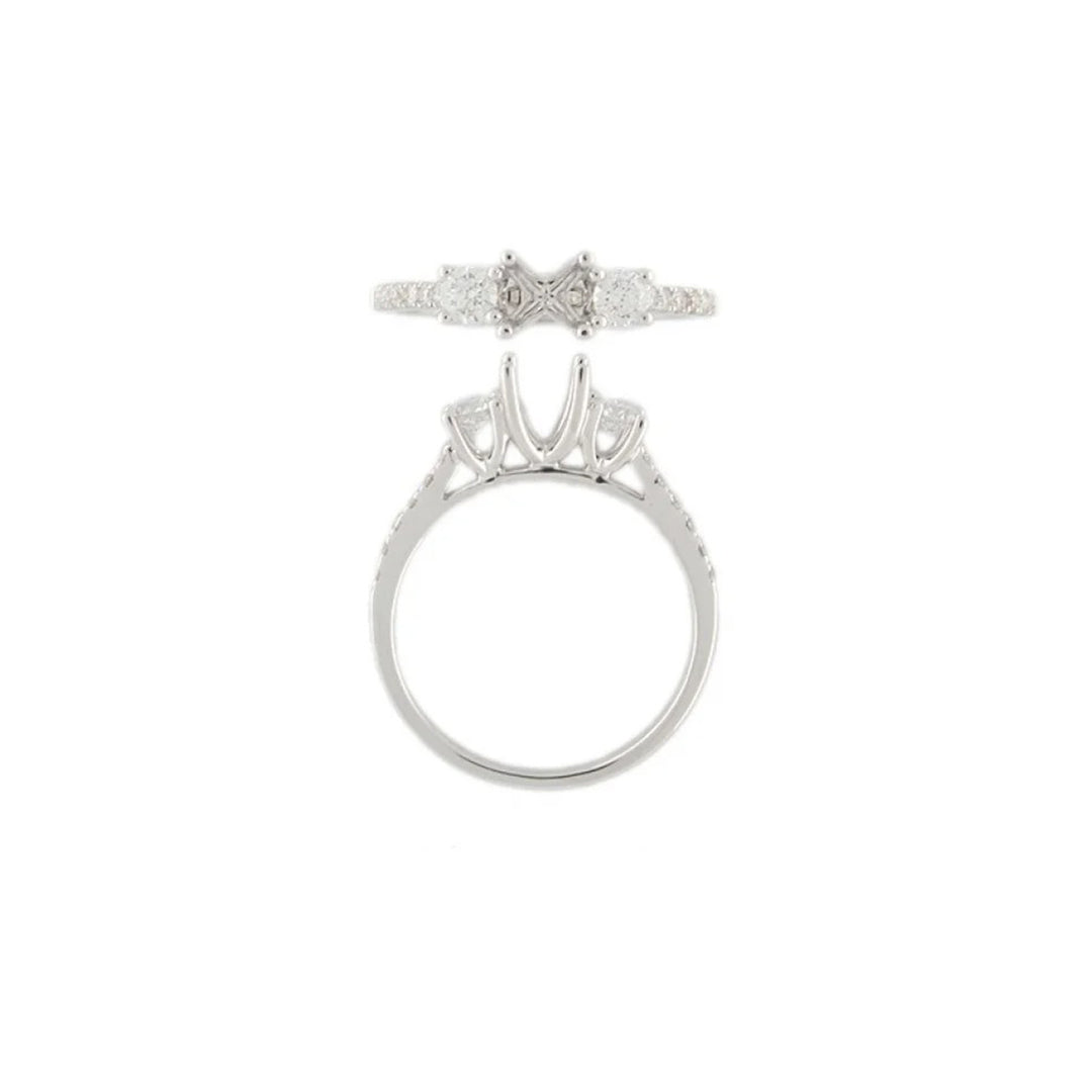 Customized Semi-Mount Rings (B12281)