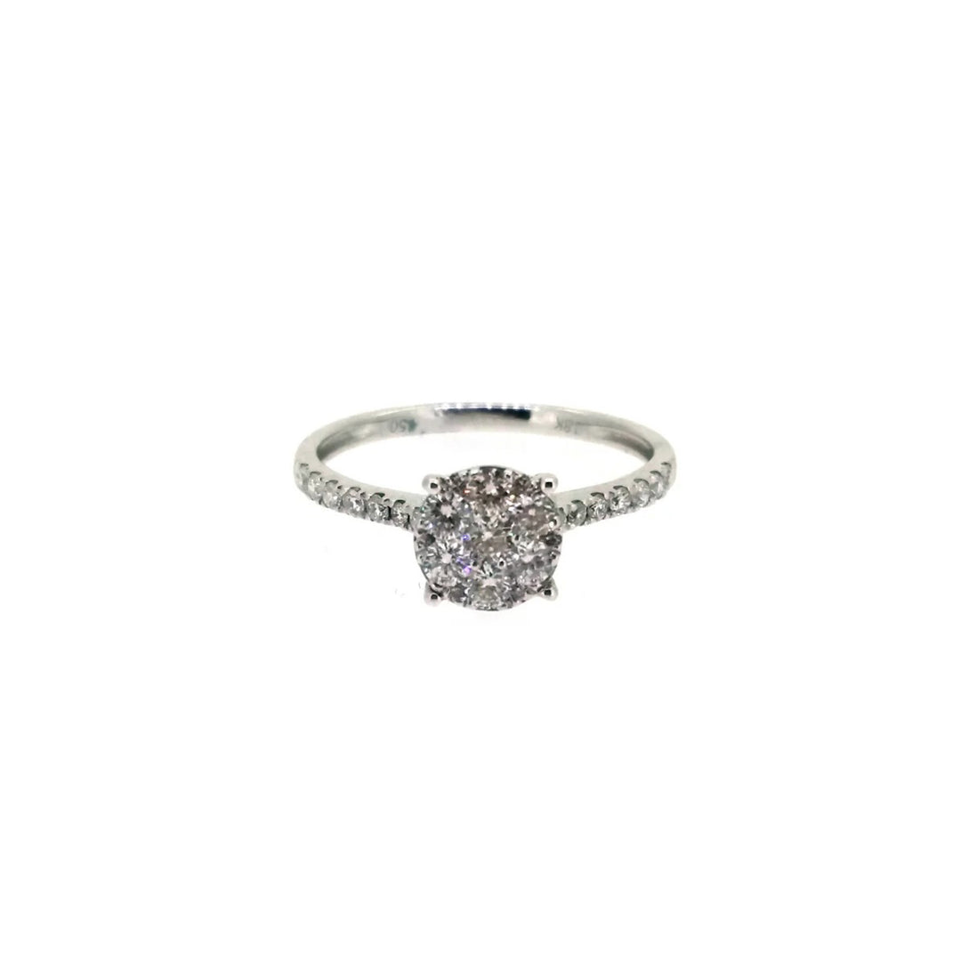 Cushion Solitaire Ring
