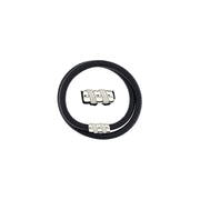 Bar Look gold diamond bracelet