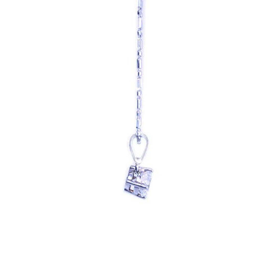 4 Claw Single Diamond Pendant