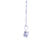 4 Claw Single Diamond Pendant