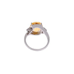 Load image into Gallery viewer, Diamond &amp; Yellow Topaz Ring
