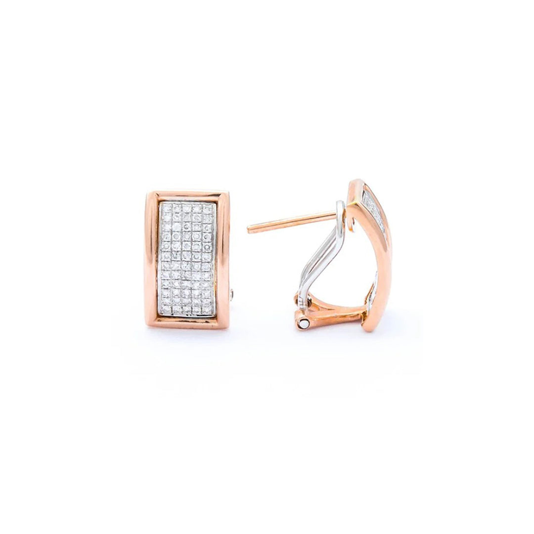 "Pinky Swirl" Earrings