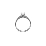 Load image into Gallery viewer, Princess Cut Solitaire Ring
