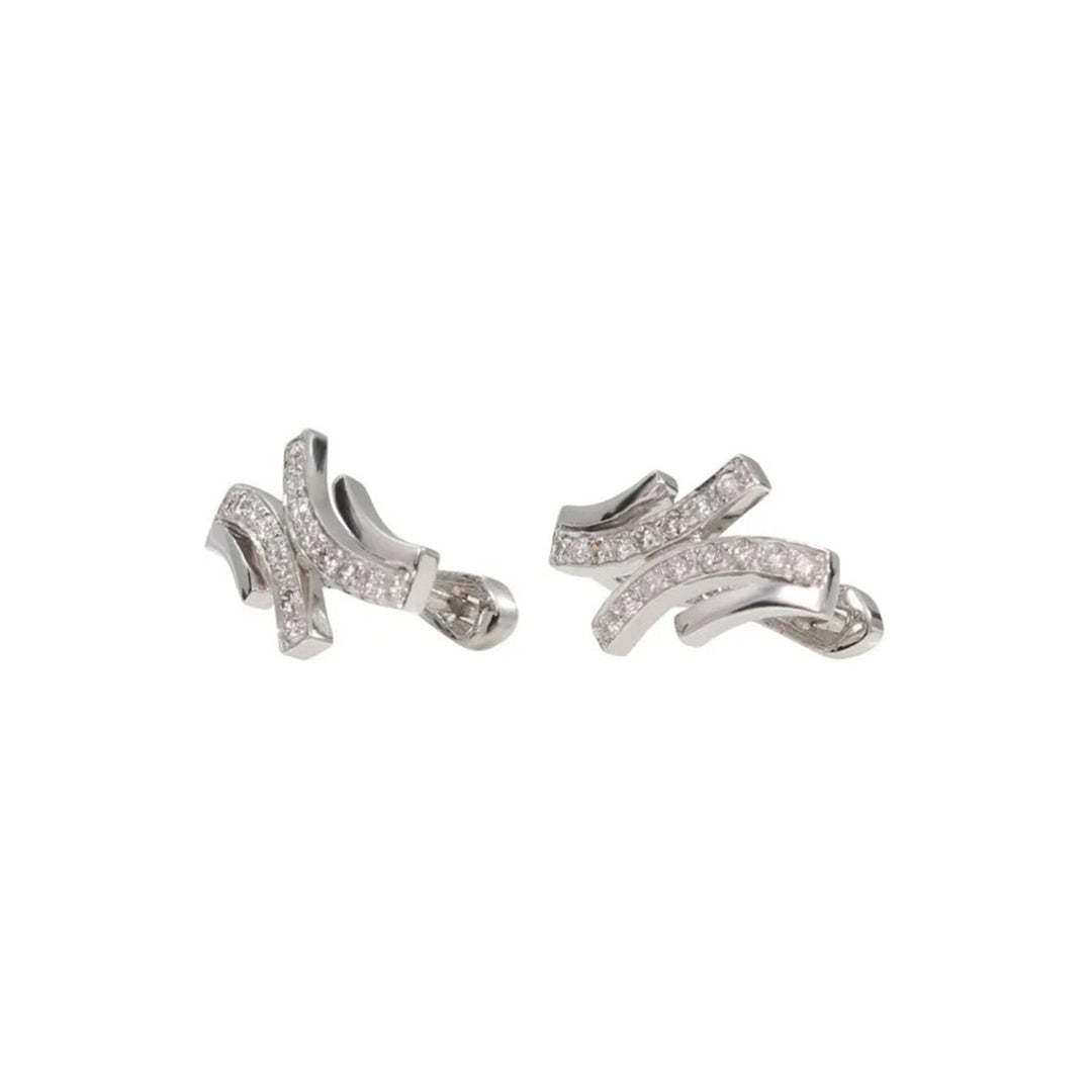 Conjunction Diamond Earrings