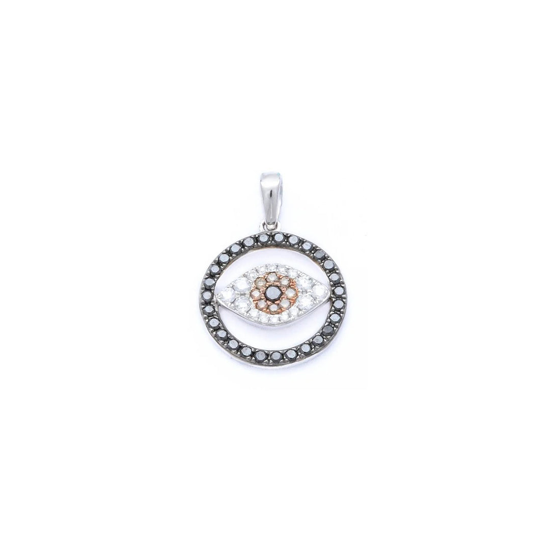 Black And White Eye Pendent
