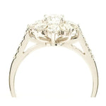 Load image into Gallery viewer, Eclipse white Diamond ring
