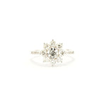 Load image into Gallery viewer, Eclipse white Diamond ring
