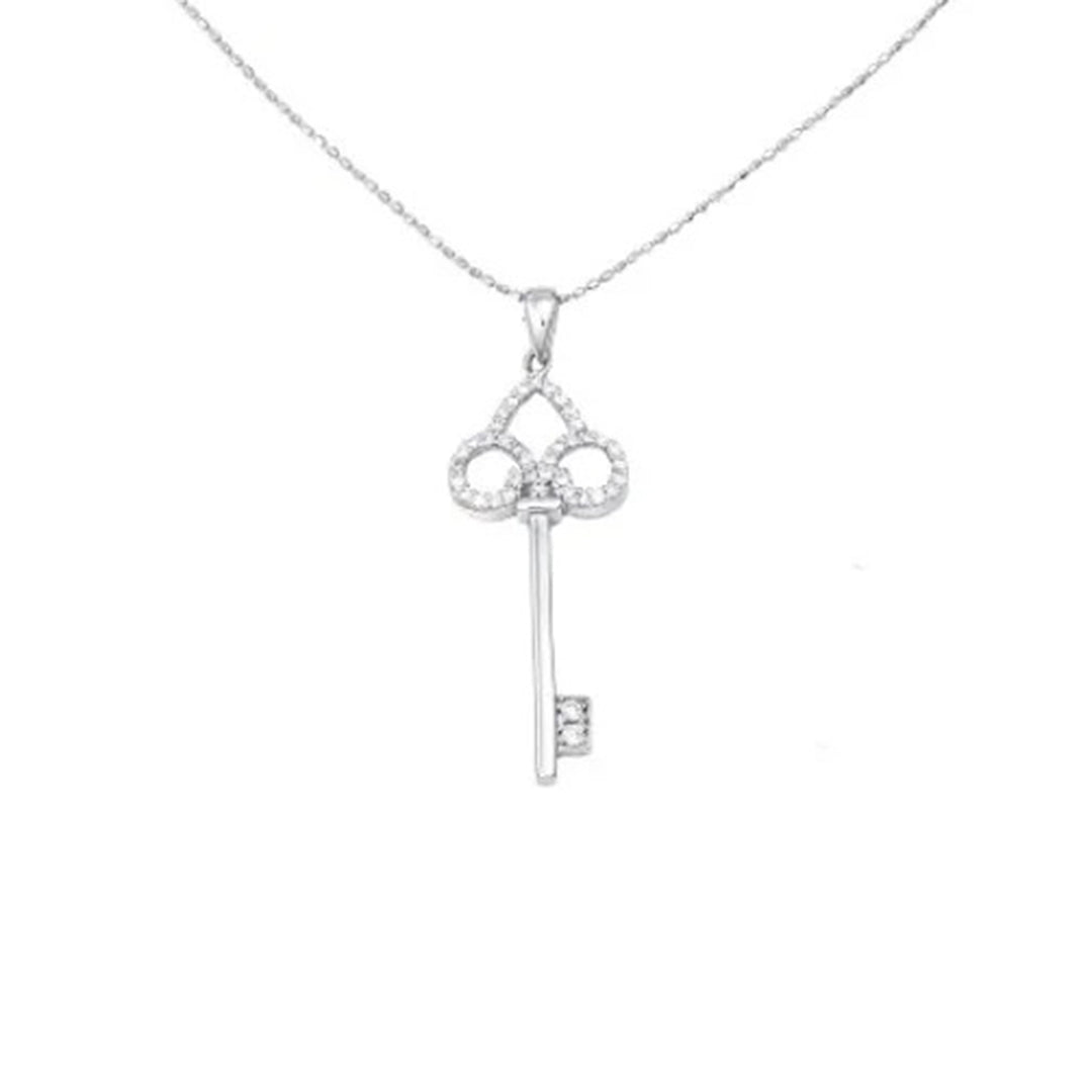 Key to Heart Pendant II with Chain