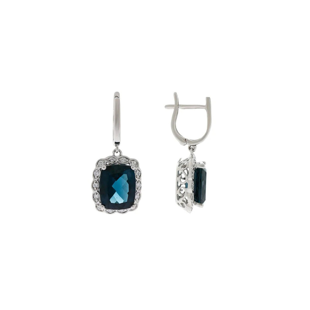 London Blue Topaz Earring