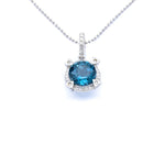 Load image into Gallery viewer, &quot;London&#39;s Blue&quot; Pendant
