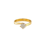 Load image into Gallery viewer, Swirl Engagement Rings-b08499
