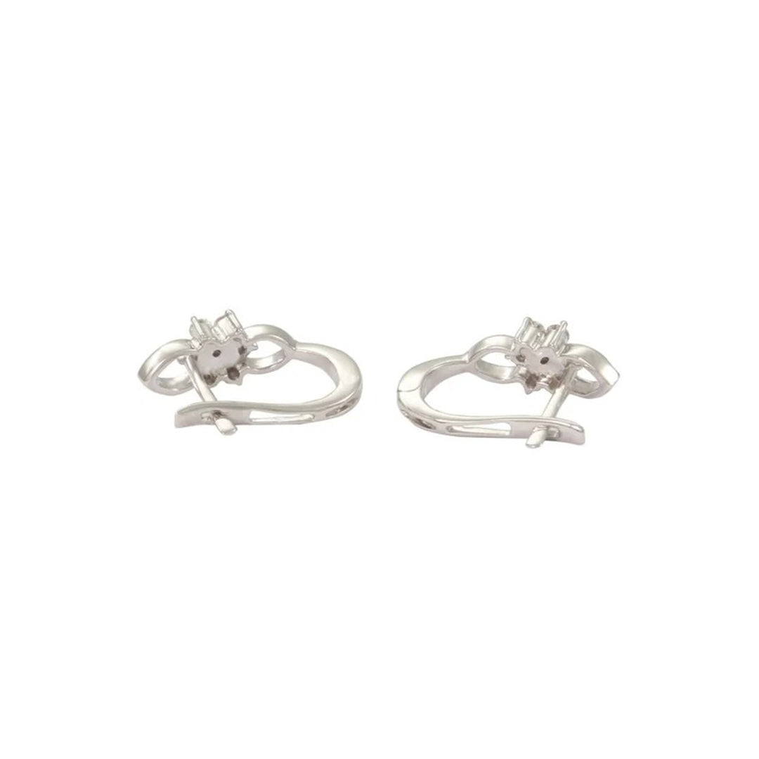 Flora clip earrings