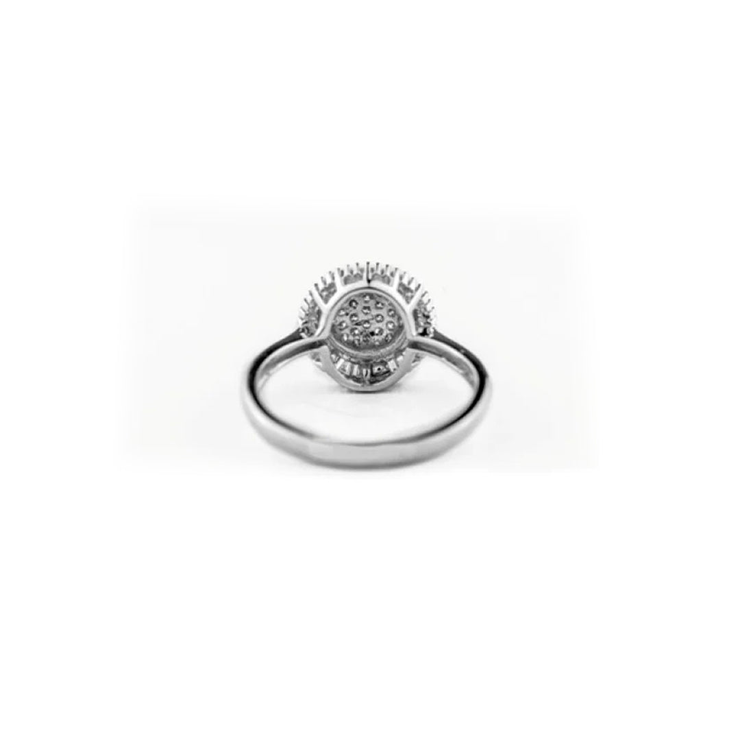 Flower Micro-Pave Ring
