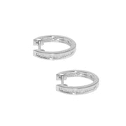 Channel Hoop Earring