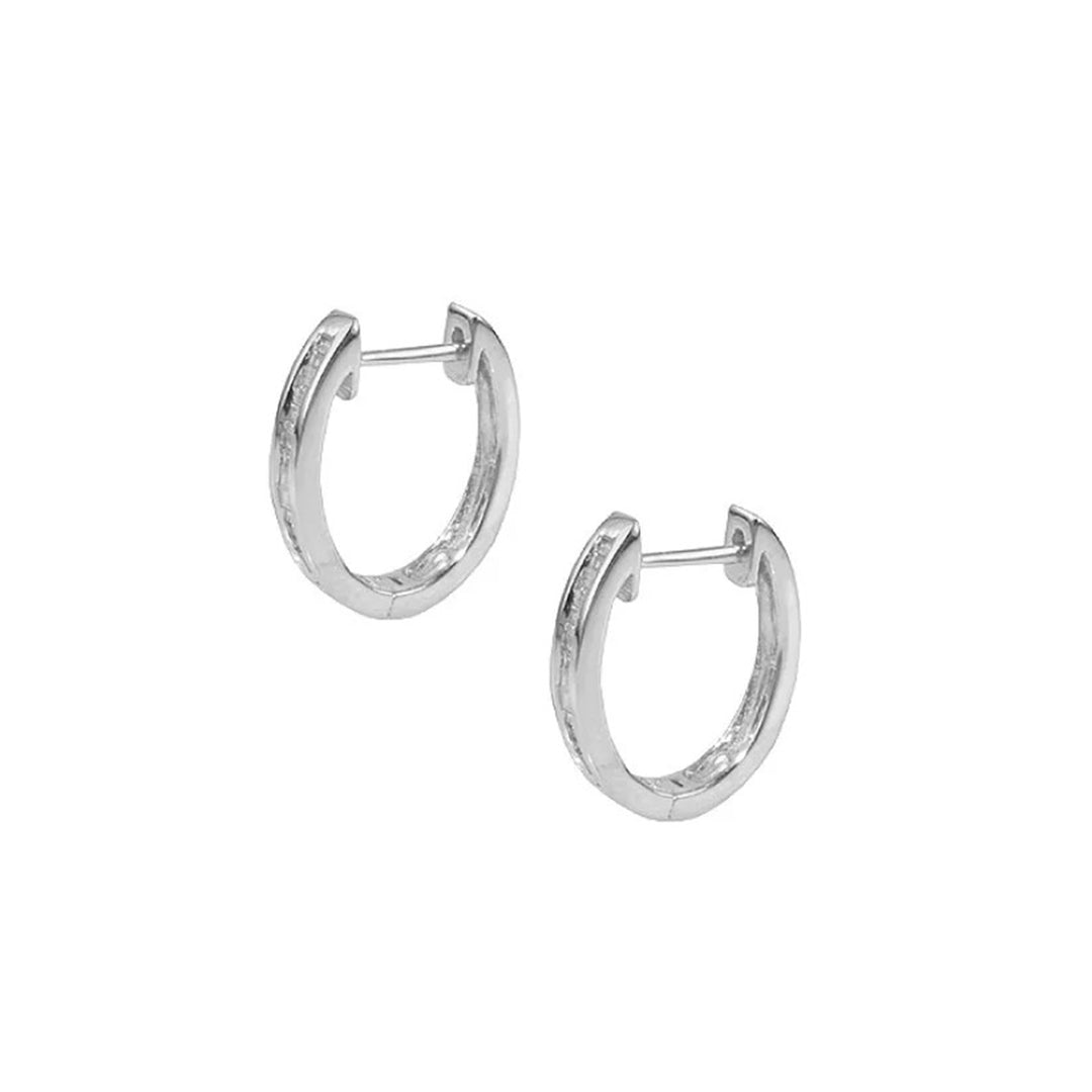 Channel Hoop Earring