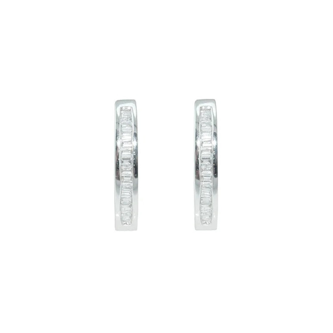Channel Hoop Earring