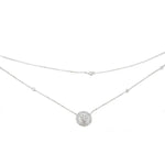 Load image into Gallery viewer, Midnight Flash diamond necklace
