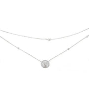 Midnight Flash diamond necklace