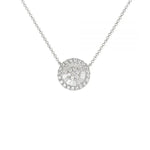 Load image into Gallery viewer, Midnight Flash diamond necklace
