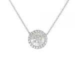 Load image into Gallery viewer, Midnight Flash diamond necklace
