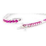 Load image into Gallery viewer, Ruby and diamond Tennis Bracelet-B10640
