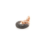 Load image into Gallery viewer, Black Diamond &amp; White Diamond Pendant
