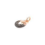 Load image into Gallery viewer, Black Diamond &amp; White Diamond Pendant
