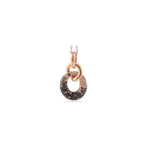Load image into Gallery viewer, Black Diamond &amp; White Diamond Pendant
