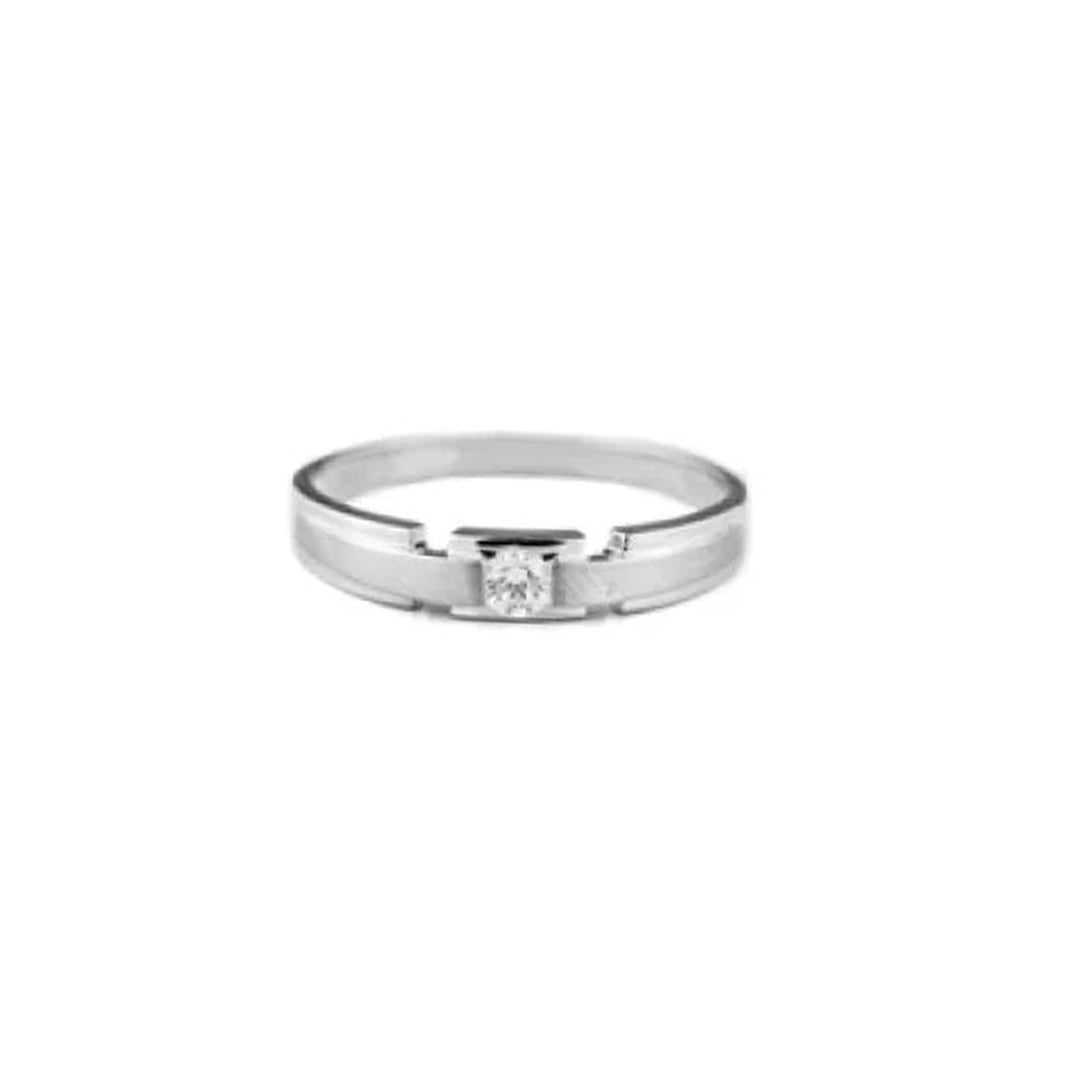 Solitaire Engagement Diamond Ring