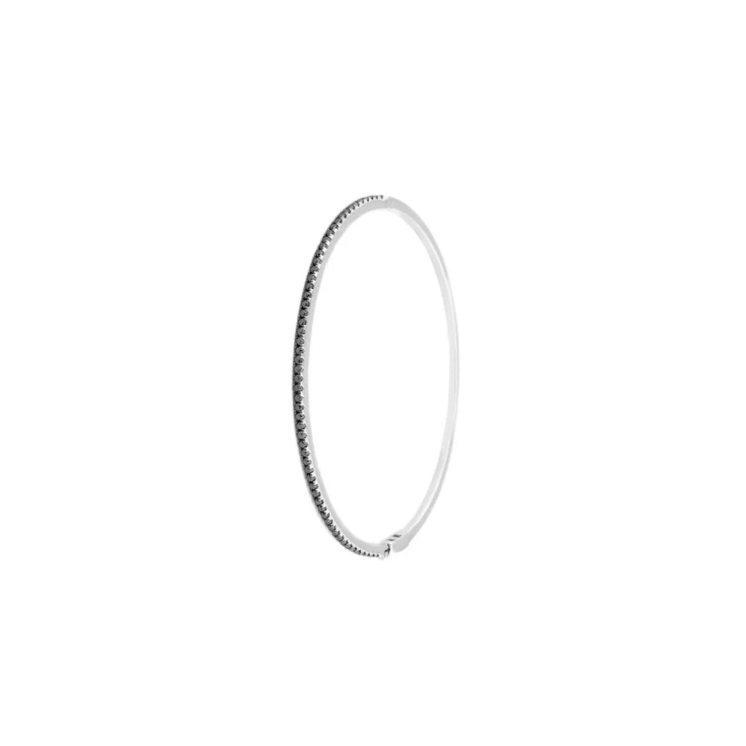 Black Sparkling Bangle-B11761