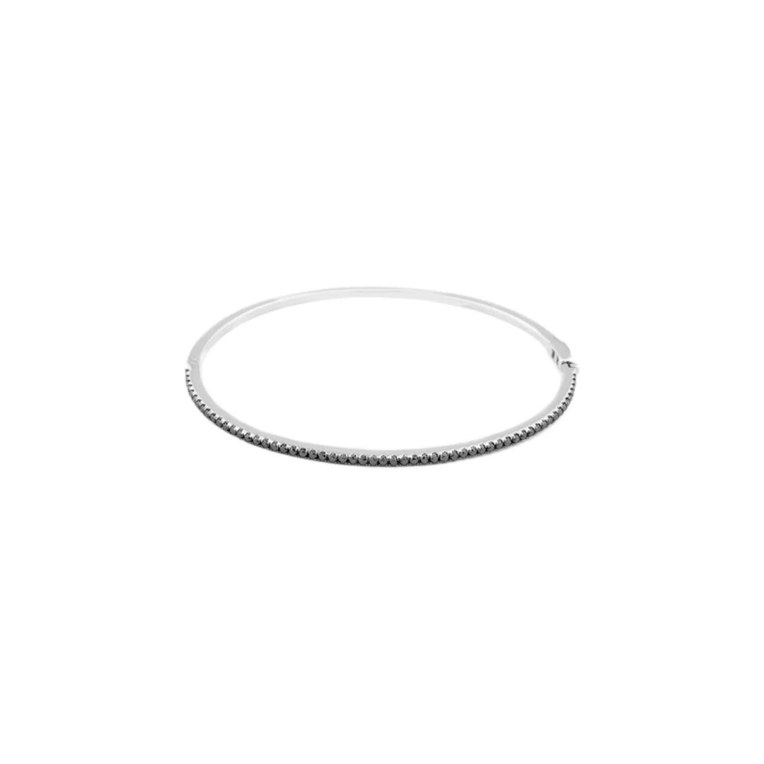 Black Sparkling Bangle-B11761
