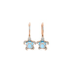 Load image into Gallery viewer, Diving Deep Turtle Earrings
