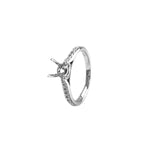 Load image into Gallery viewer, Customised Semi-Mount Ring with Second Band
