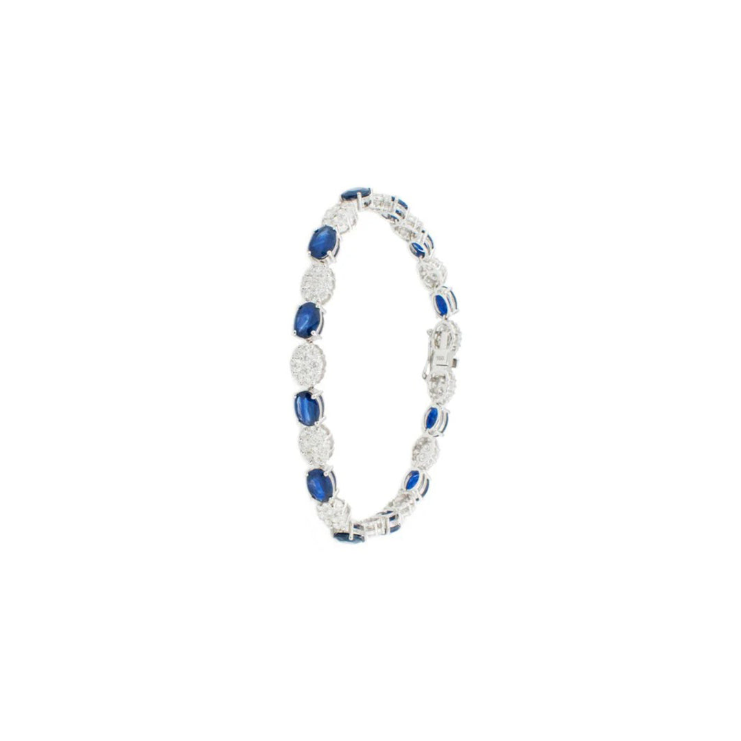 BLUE SONIC DIAMOND BRACELET-B12587