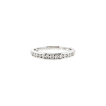 Load image into Gallery viewer, Channel Setting Half Eternity Diamond wedding Band
