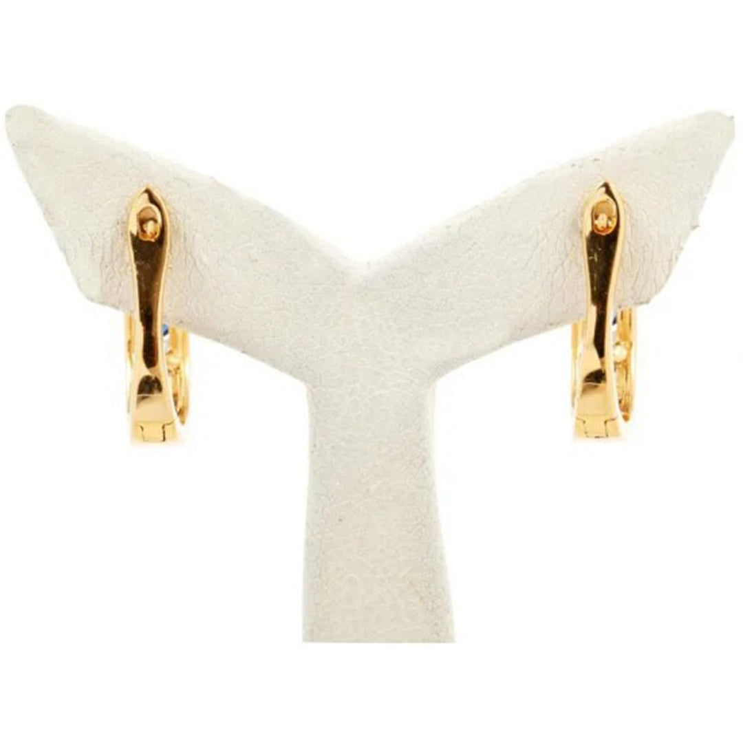 Elegant and Stylish Sapphire Earrings - B13721