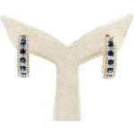 Load image into Gallery viewer, Elegant and Stylish Sapphire Earrings - B13721
