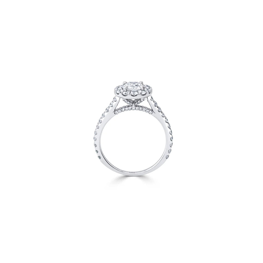 Halo Engagement Ring
