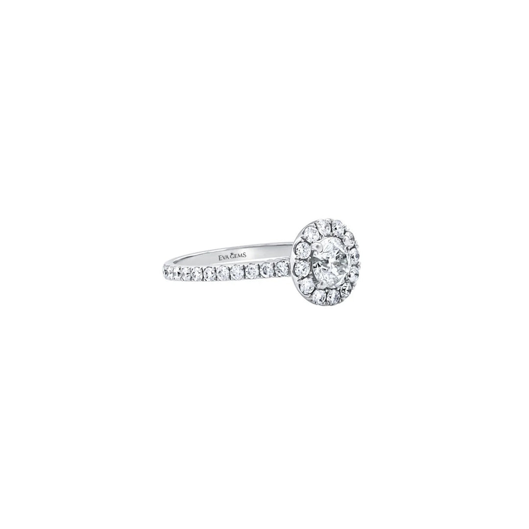 Halo Engagement Ring