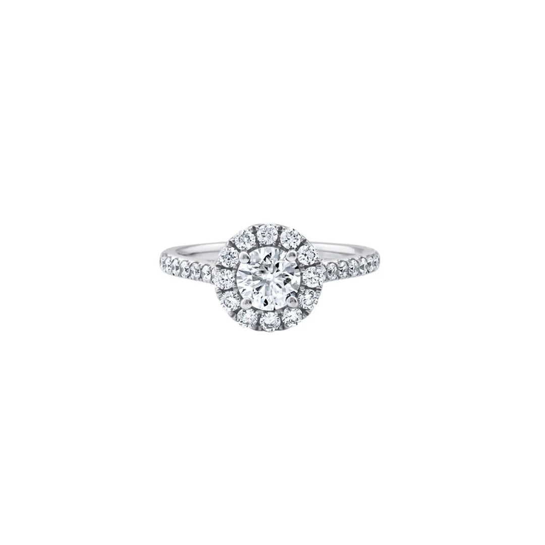 Halo Engagement Ring
