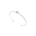 Load image into Gallery viewer, BIANCA HALF OPEN BANGLE-B13980
