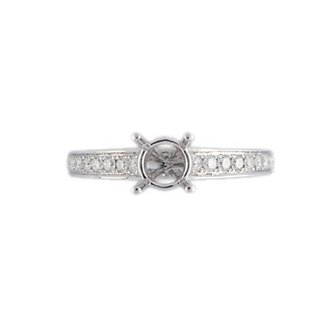 18 carats ring setting (B14207)